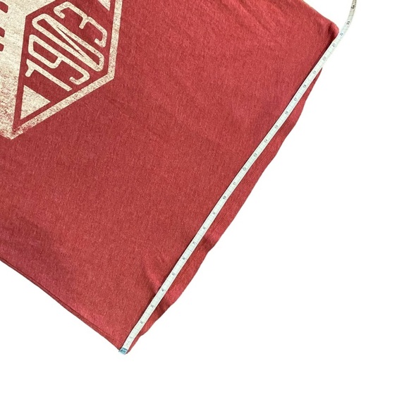 Harley Davidson Graphic Tee Vintage Style Women's T-shirt Since 1903 Red XL - Picture 7 of 9